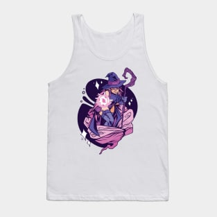 Anime Witch Girl Tank Top